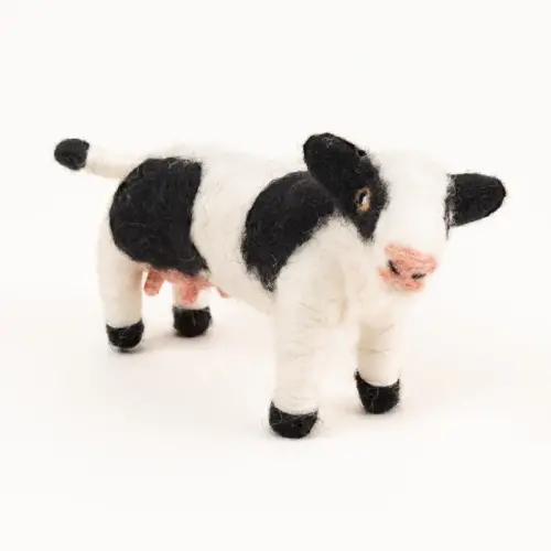 Felted Cow